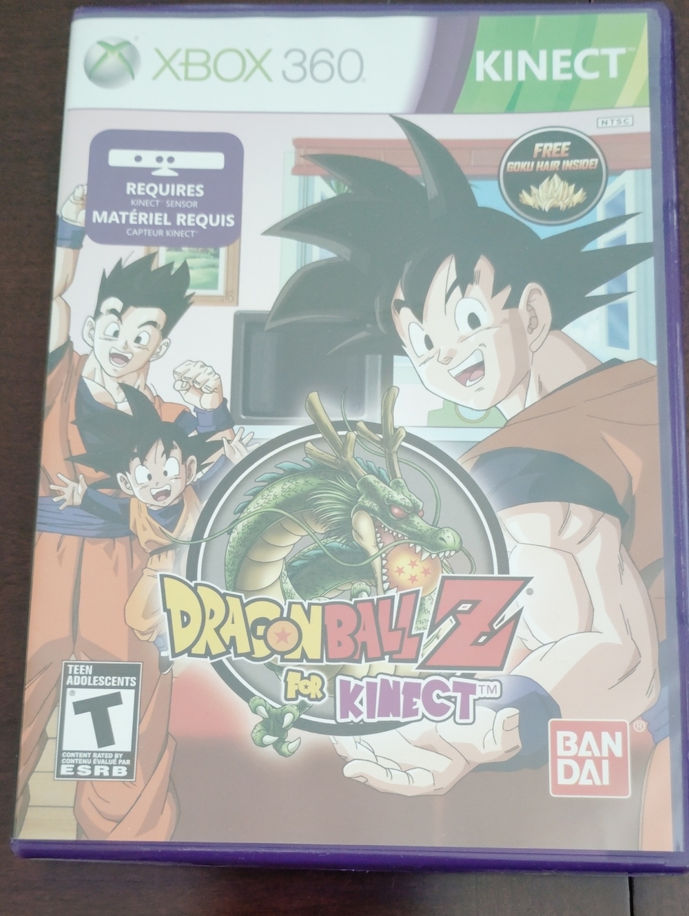 Xbox 360 Kinect Dragonball Z